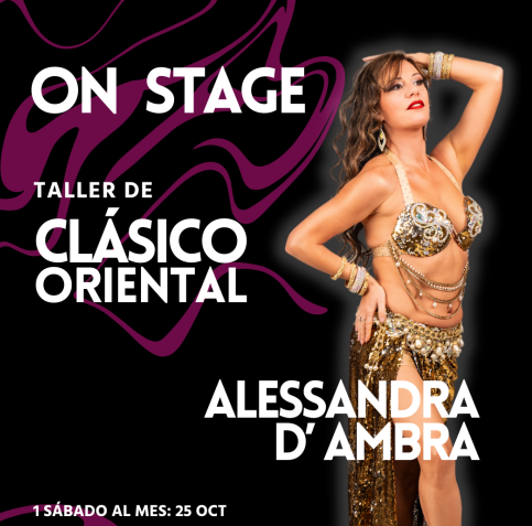 25.10.2025 COREOGRAFÍA CLÁSICA ORIENTAL con Alessandra D'Ambra
